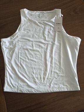 White Athmile  Tank Top - Women's